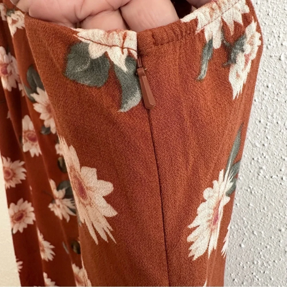 American Eagle Outfitters Women’s Daisy Floral Print Mini Dress Sz S - Picture 5 of 11